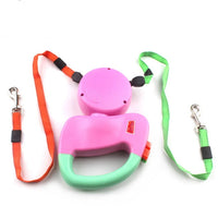 HKM-4696381 Retractable Nylon Dog Walking Leash - 3m Length, Automatic Control, Comfortable for All Dog Sizes