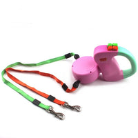 HKM-4696381 Retractable Nylon Dog Walking Leash - 3m Length, Automatic Control, Comfortable for All Dog Sizes