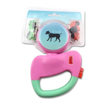 HKM-4696381 Retractable Nylon Dog Walking Leash - 3m Length, Automatic Control, Comfortable for All Dog Sizes
