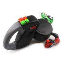 HKM-4696381 Retractable Nylon Dog Walking Leash - 3m Length, Automatic Control, Comfortable for All Dog Sizes