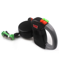 HKM-4696381 Retractable Nylon Dog Walking Leash - 3m Length, Automatic Control, Comfortable for All Dog Sizes