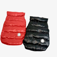 HKM-4697149 Cotton Pet Vest for Tidal Inverted Triangle - Warm and Thickened, Available in Red and Black, Multiple Sizes