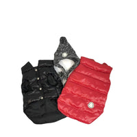 HKM-4697149 Cotton Pet Vest for Tidal Inverted Triangle - Warm and Thickened, Available in Red and Black, Multiple Sizes