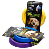 HKM-4697405 Training Floating Disc for Small to Large Dogs - M Size, 23cm Diameter, Blue