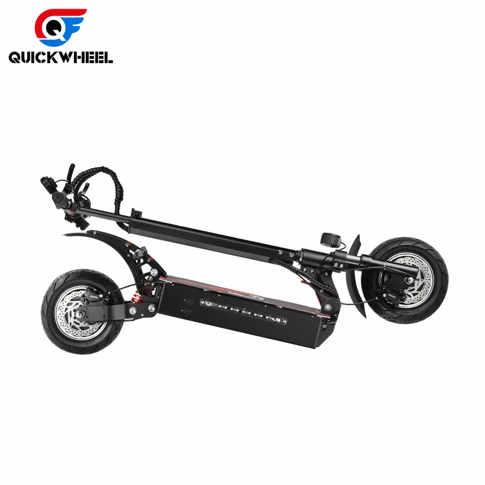 HKM-469779 Foldable Dual Motor Electric Scooter with 3200W Power, 40-50km Range, and 200KG Payload Capacity