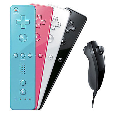 HKM-469779 Wii Wireless Gamepad Set with Infrared Sensor - Left and Right Controllers