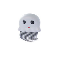 HKM-4698173 Pet Cat Comb with Cleaning Shell - Flee Comb for Dogs and Cats in Pink, Gray, and Blue