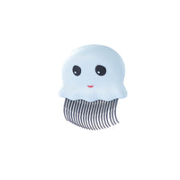 HKM-4698173 Pet Cat Comb with Cleaning Shell - Flee Comb for Dogs and Cats in Pink, Gray, and Blue