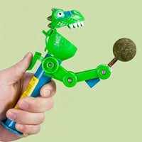 HKM-4699837 Dinosaur-Shaped Cat Teaser Stick with Catnip for Fun and Oral Health