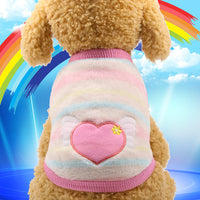 HKM-4700733 Cozy Coral Velvet Flannel Pet Clothing for Warmth and Comfort