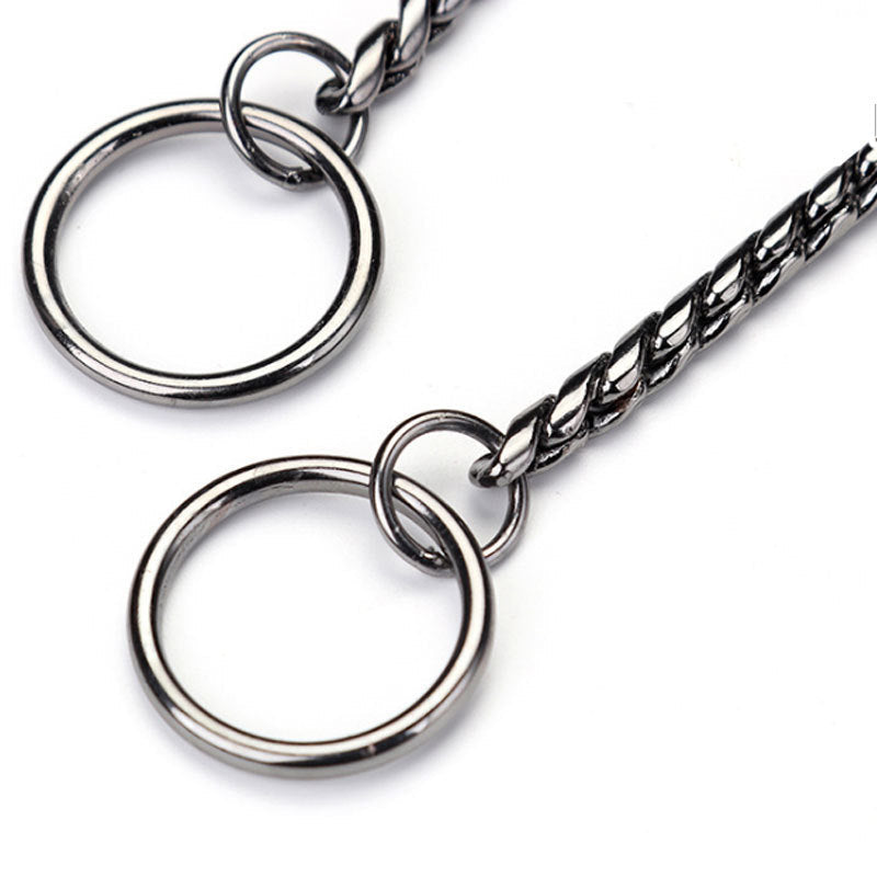 HKM-4702141 Durable Stainless Steel Corrected Bursting Chain for Pets ¨C Multiple Lengths Available