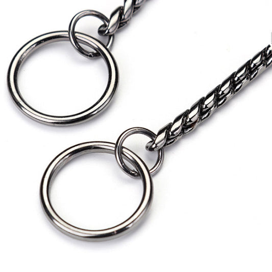HKM-4702141 Durable Stainless Steel Corrected Bursting Chain for Pets ¨C Multiple Lengths Available