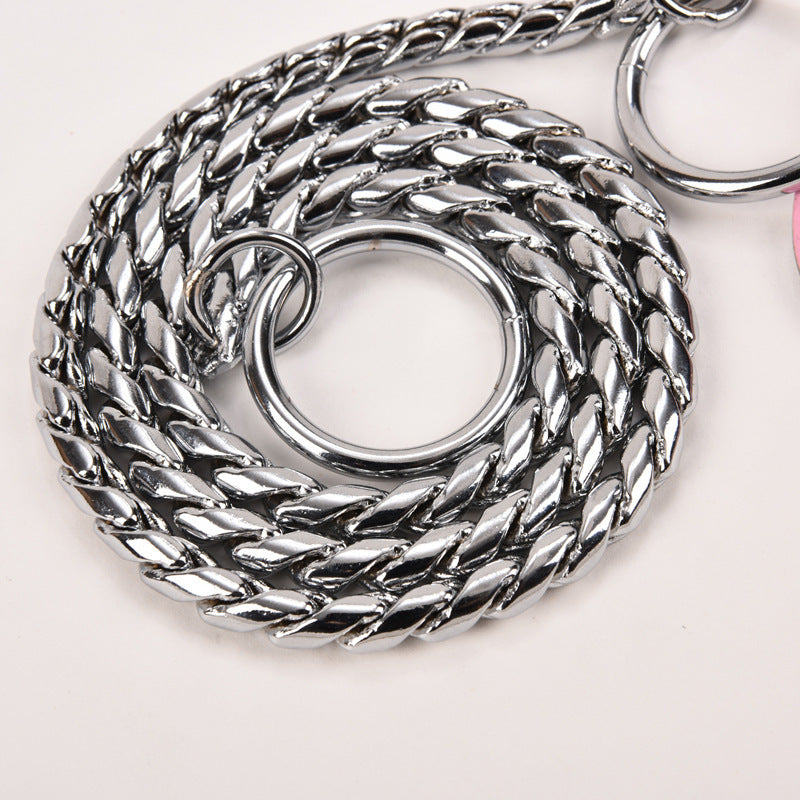 HKM-4702141 Durable Stainless Steel Corrected Bursting Chain for Pets ¨C Multiple Lengths Available