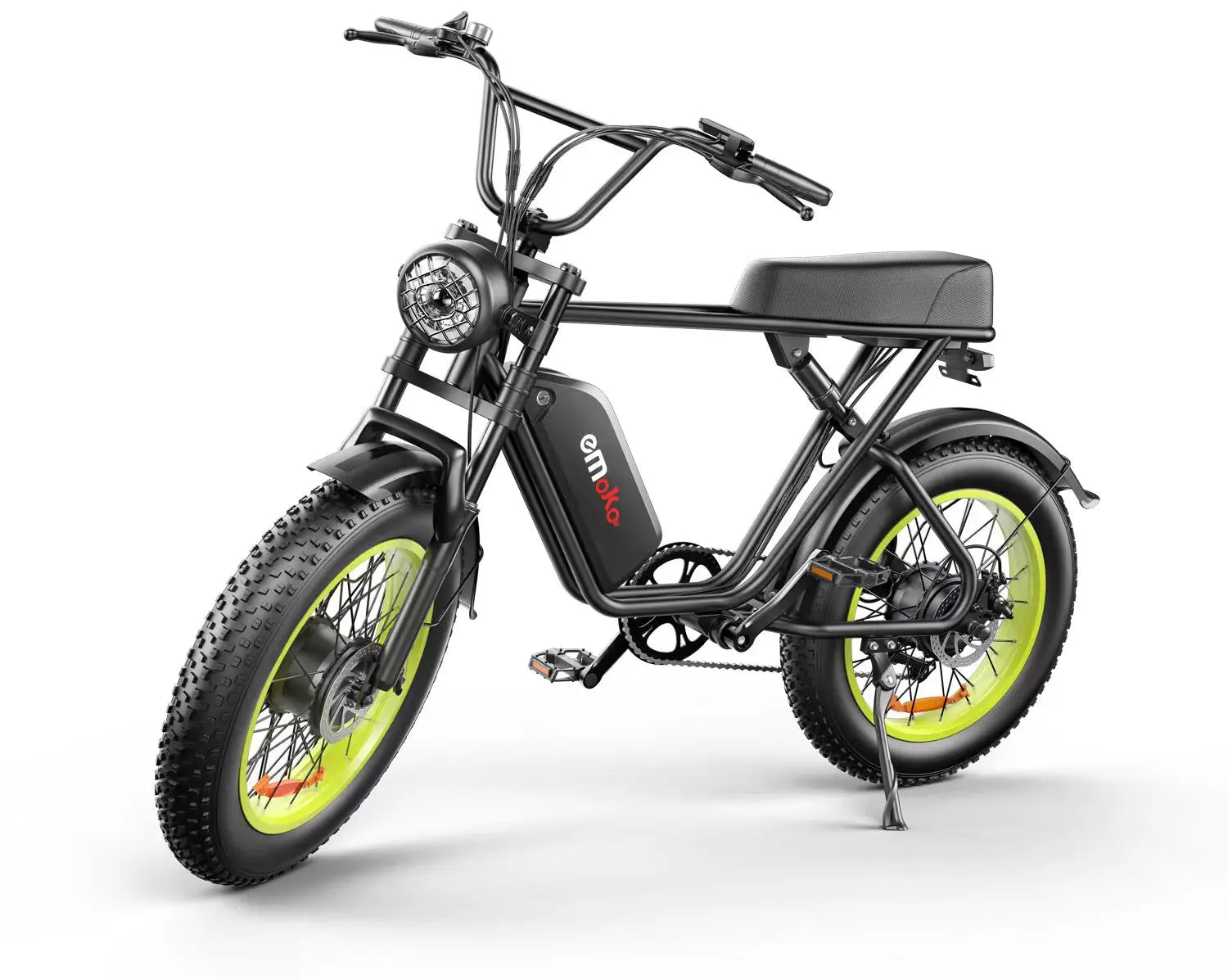 HKM-470227 Electric Adult Bike 20" Off-Road with 1000W Motor, 48V 17.5-20Ah Battery, 7 Speed, Disc Brakes, Integrated Lithium Battery