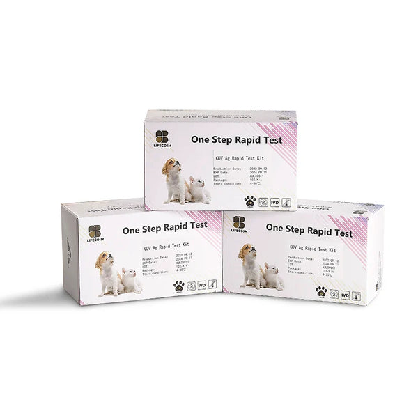 HKM-470419 Canine Distemper Virus Antigen Rapid Test Kit - 10 Devices for Accurate Detection