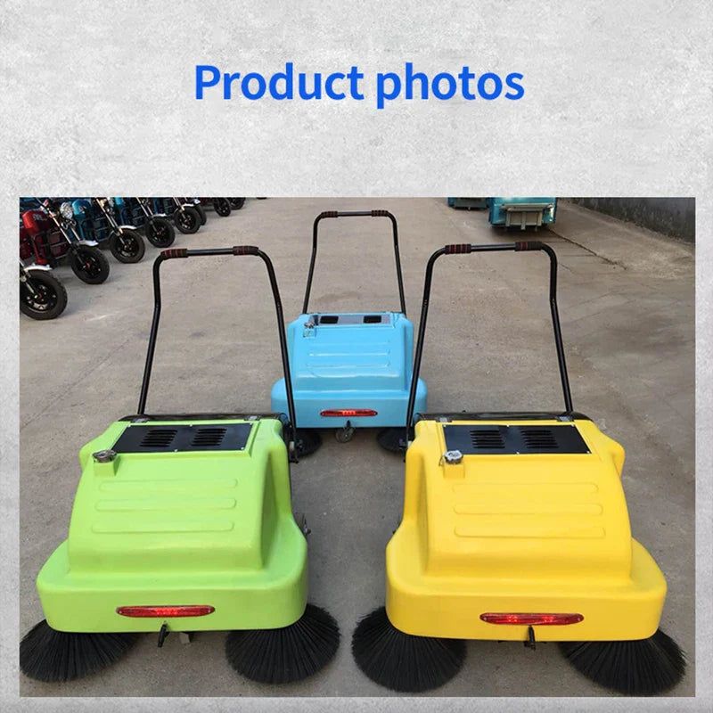 HKM-470483 Electric Hand Push Floor Sweeper for Commercial and Outdoor Use