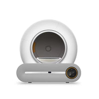 HKM-4705981 Automatic Cat Litter Box with Smart Scooper for Hassle-Free Cleaning