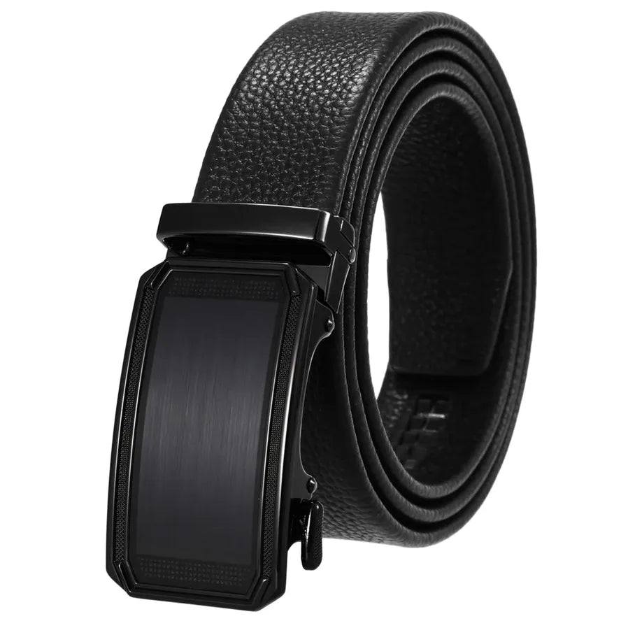 HKM-470611 Men's Cowhide Leather Casual Belt - Model LY36-24565-5