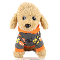 HKM-4710461 Hooded Pumpkin Transformation Pet Costume for Dogs - Funny Halloween & Christmas Outfit