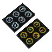 HKM-471123 Anti-Radiation Phone Stickers - 6 Pack for EMF Protection and Battery Life Extension