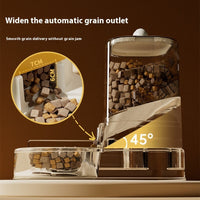 HKM-4711869 Automatic Pet Water Fountain and Feeder - 3700ML Capacity, Available in Cartoon Colors