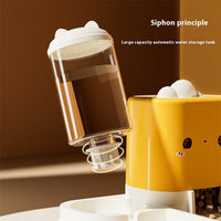 HKM-4711869 Automatic Pet Water Fountain and Feeder - 3700ML Capacity, Available in Cartoon Colors
