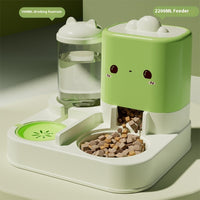 HKM-4711869 Automatic Pet Water Fountain and Feeder - 3700ML Capacity, Available in Cartoon Colors