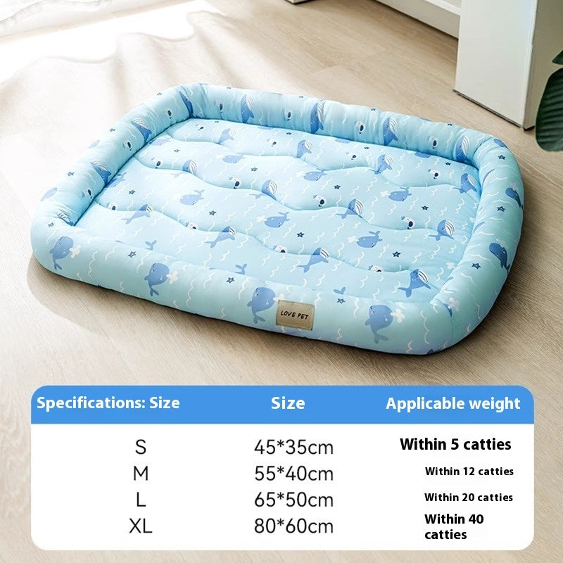 HKM-4712125 Breathable Cool Dog Mat and Cat Nest in Various Colors and Sizes