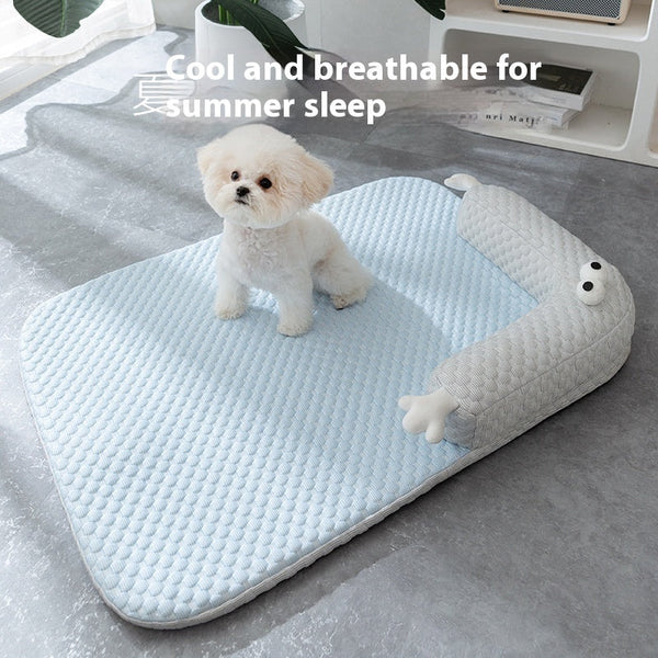 HKM-4712125 Breathable Cool Dog Mat and Cat Nest in Various Colors and Sizes