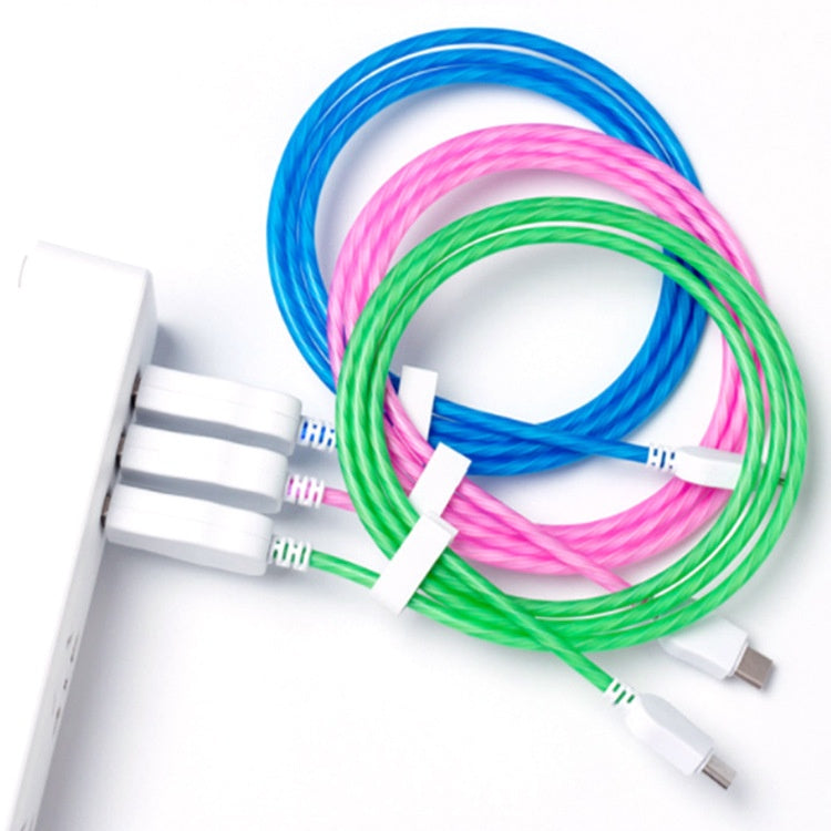 HKM-471251 1M TPE Charging Cable for iPhone and Android Devices - Data Transmission, 2.4A Current, Multiple Colors Available