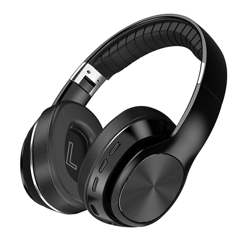HKM-471251 Wireless Bluetooth Folding Headset with Stereo Sound and Voice Control Feature