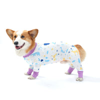 HKM-4712637 Cozy Cotton Long Sleeve Dog Homewear in Multiple Colors