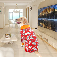 HKM-4712637 Cozy Cotton Long Sleeve Dog Homewear in Multiple Colors