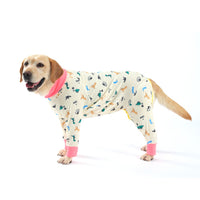 HKM-4712637 Cozy Cotton Long Sleeve Dog Homewear in Multiple Colors