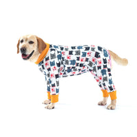 HKM-4712637 Cozy Cotton Long Sleeve Dog Homewear in Multiple Colors