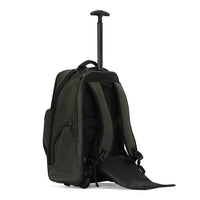 HKM-471379 Custom Polyester Carry-On Trolley Backpack with Wheels for Air Travel