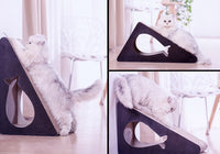 HKM-4714045 Vertical Cat Climbing Board with Corrugated Paper and Grinding Claws