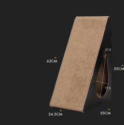 HKM-4714045 Vertical Cat Climbing Board with Corrugated Paper and Grinding Claws