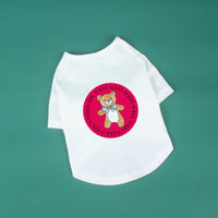 HKM-4714429 Pure Cotton Stretch Short Sleeve T-Shirt for Pets