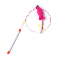 HKM-4715325 12-Piece Cat Toy Set with Fish Teaser, Plush Mouse, and Spring Tunnel
