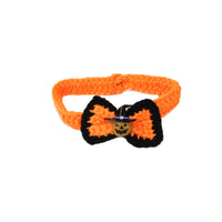 HKM-4715837 Halloween Pet Jewelry Hat and Collar Set for Cats - Adjustable Sizes XS to L