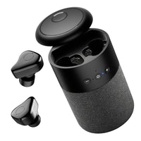 HKM-471763 Portable Bluetooth Speaker Headset with 6 Hours Playtime, 10m Range, and Built-in Lithium Battery