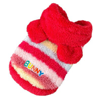 HKM-4719421 Rainbow-Patterned Thermal Vest with Fleece Lining for Dogs, Multiple Sizes Available
