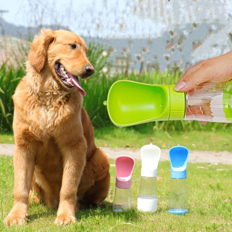 HKM-4719677 Multifunctional Pet Water Cup with Lanyard - Available in 330ml and 510ml Sizes, Ideal for Outdoor Use