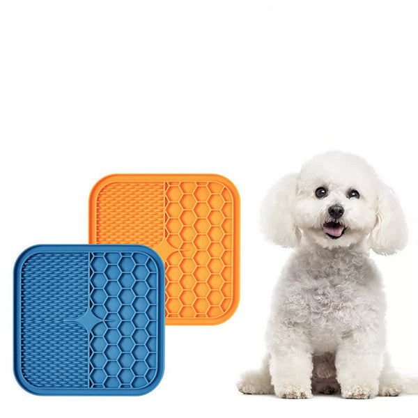 HKM-4719805 Suction Cup Silicone Licking Pad for Safe Slow Feeding - Available in Multiple Sizes and Colors