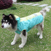 HKM-4721213 Reflective Dog Raincoat in Colorful Designs - Waterproof Polyester, Various Sizes