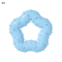 HKM-4722237 Large Flower Shape TPR Molar Dog Toy for Teeth Cleaning and Chewing