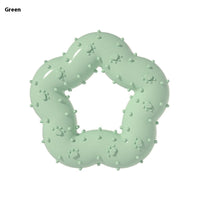 HKM-4722237 Large Flower Shape TPR Molar Dog Toy for Teeth Cleaning and Chewing