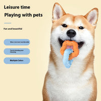 HKM-4722237 Large Flower Shape TPR Molar Dog Toy for Teeth Cleaning and Chewing