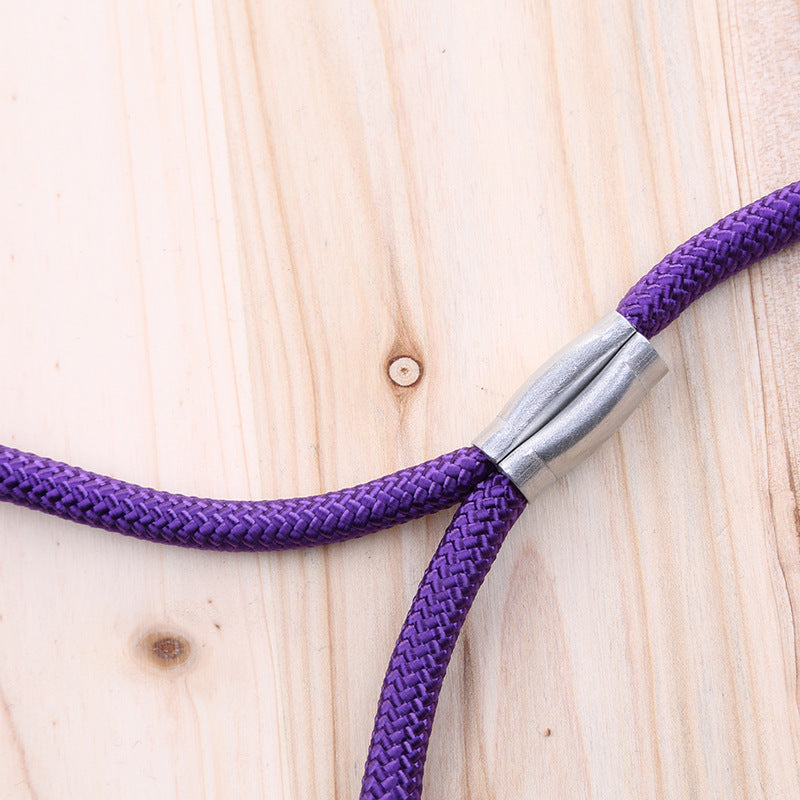 HKM-4723389 Durable Scalable Nylon Leash for Small to Medium Dogs - Available in Multiple Colors